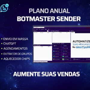 BotMaster Sender Whatsapp Versão Original