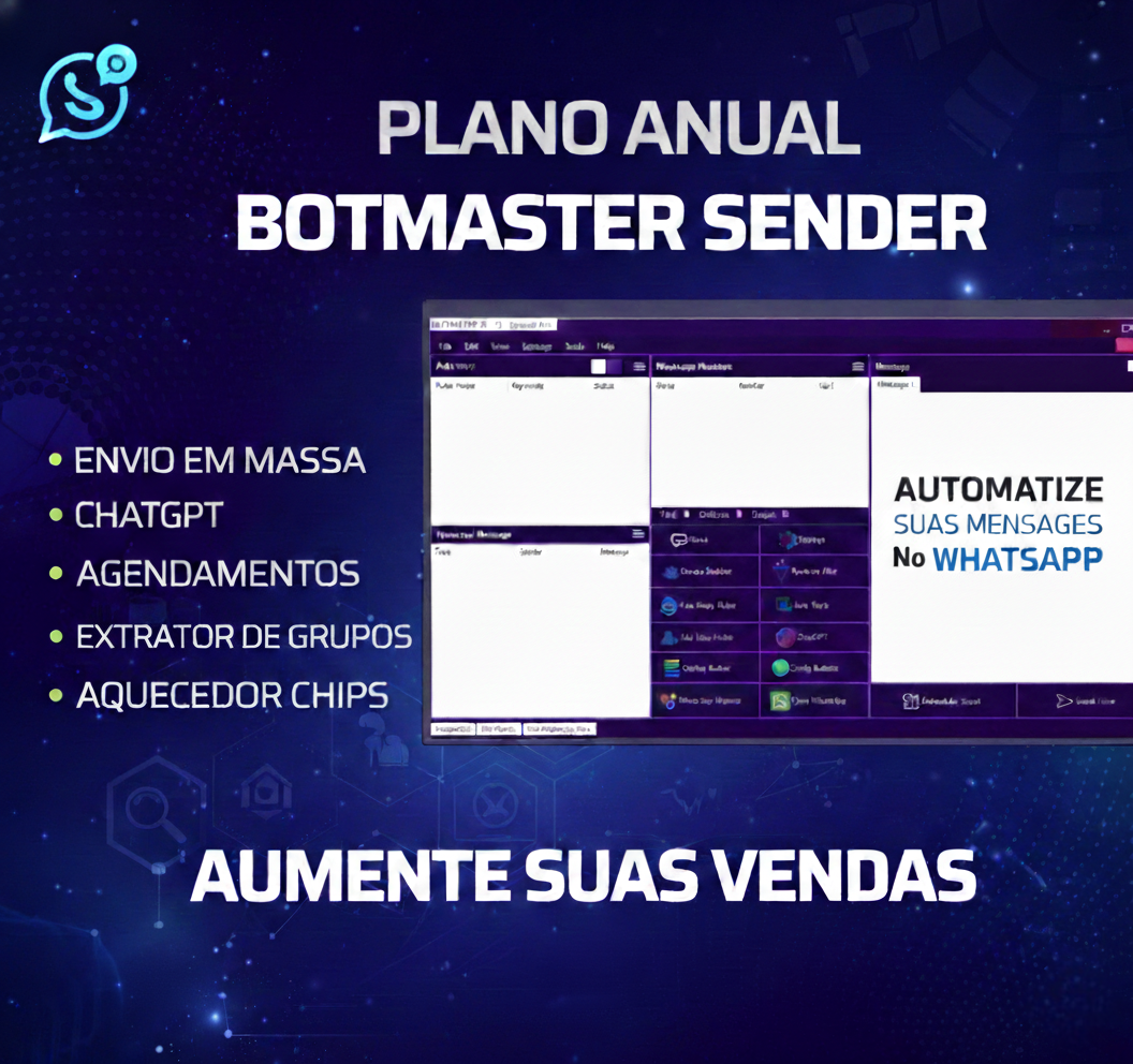 BotMaster Sender Whatsapp Versão Original